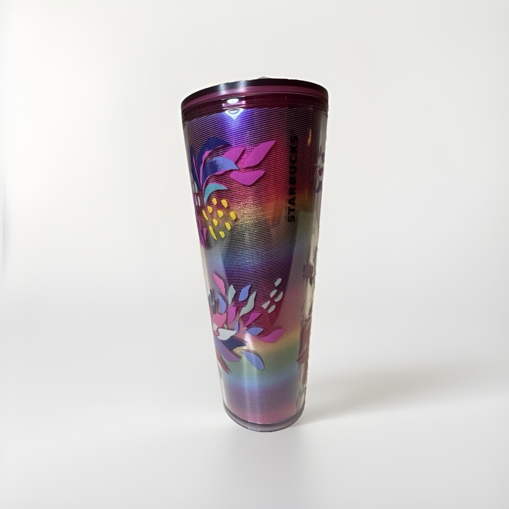 Starbucks 2024 Mother's Day Exotic Plants Cold Cup 24 Oz. NWT